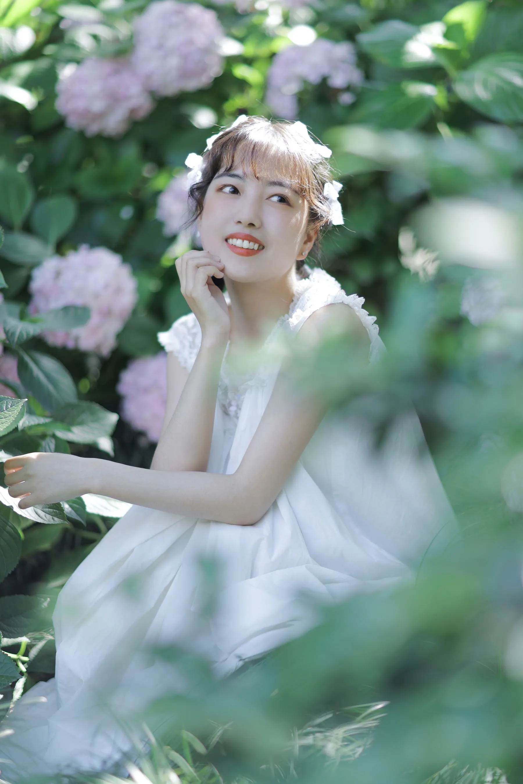 [艺图语] 2022.05.25 花儿与少女 欣雨 [24P]插图6